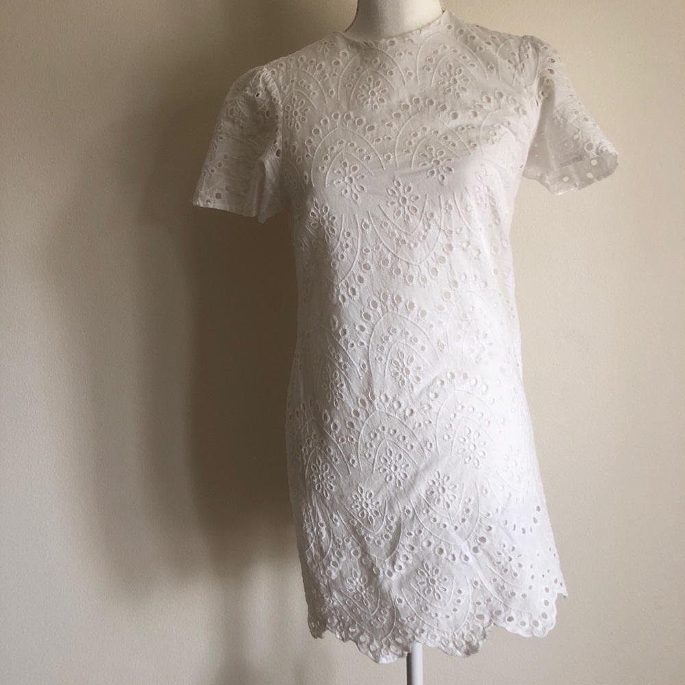 Eyelet dress